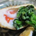まさたかまま's cooksnap of when they made お弁当にドカン！卵とほうれん草の巾着煮.