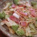 iketa's cooksnap of when they made ロマネスコとベーコンのバター醤油パスタ.