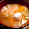 ブりゃん's cooksnap of when they made 白菜と豆腐のほっこりスープ.