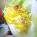maria1120's cooksnap of when they made トースターで！ゆで卵の海老マヨグリル.