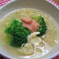 まじゅじゅ's cooksnap of when they made めんたいブロッコリーちゃんぽん.