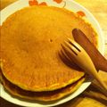 ふーたろママ's cooksnap of when they made かぼちゃとヨーグルトのパンケーキ.