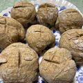 ktoku3's cooksnap of when they made ハード系☆シンプル全粒粉パン☆.
