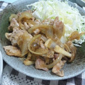 おれんじさん's cooksnap of when they made ひと手間で激ウマ☆豚の生姜焼き.