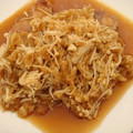 kukudrop's cooksnap of when they made サクサク鶏もも肉のえのきソース.