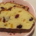 myty.com's cooksnap of when they made クリチとドライフルーツのパウンドケーキ♫.