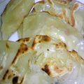 nonst's cooksnap of when they made 残った餃子の皮で、、、ポテト揚げ餃子.