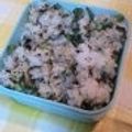 みや☆なな's cooksnap of when they made 大根の葉！おにぎりだよ全員集合♪.