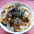 Jock's cooksnap of when they made 親子丼.
