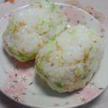 しばっち。's cooksnap of when they made ♡白菜漬けのマヨおにぎり♡.