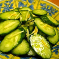 さらにや's cooksnap of when they made あっさり簡単!和の味「きゅうりの浅漬け」.