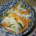 ペコママ99's cooksnap of when they made 農家の柿のサラダ.