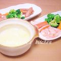 ババガレイ's cooksnap of when they made コストコ　チーズフォンデュ.