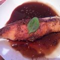 ｼｵﾘﾝ's cooksnap of when they made 鮭のムニエルバルサミコソース.