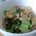 ちーすけ5287's cooksnap of when they made 焼き肉のタレでパスタ♪♪♪.