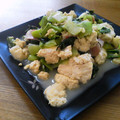 ゆらら１７'s cooksnap of when they made 豆腐と青梗菜の炒め物.