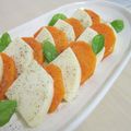 pali's cooksnap of when they made 秋だよ♪柿とモッツァレラのカプレーゼ！.
