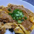 ｇａｂｉｂｉ's cooksnap of when they made カツ丼?!じゃなくて『納豆丼』♪.