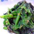 黒パプリカ's cooksnap of when they made ほうれん草の胡麻和え.