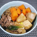 戦うコックサン's cooksnap of when they made 牛肉とさといもの煮物（スキヤキ風）.