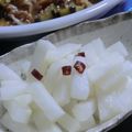 愛うらら's cooksnap of when they made ピリ辛：大根の甘酢漬け.