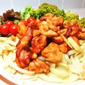 いちごぱぴこ's cooksnap of when they made ポテトとお肉のバーベＱソース.