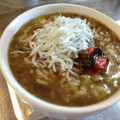 kookuro's cooksnap of when they made 梅しらすのせ「ごはんですよ」でおかゆ♪.