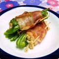 シャンプーハット's cooksnap of when they made ★えのきとピーマンのベーコン巻★.