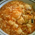 torone's cooksnap of when they made とろとろ豆腐の和風キムチ煮.