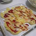 海理ママ's cooksnap of when they made 簡単♪じゃが芋のケチャチーズ焼き.