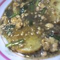 ぱるか's cooksnap of when they made 揚げ大根のニラそぼろあん+:．゜☆.