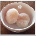 piii＊'s cooksnap of when they made 余ったお餅で！さつまいも大福.