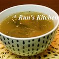 ＊runmama＊'s cooksnap of when they made 目指せ！！焼肉屋さんのワカメスープ♪.
