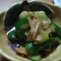 もぐもぐまり's cooksnap of when they made 焦がしにんにくと醤油味のきゅうり.