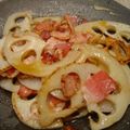 シーグラス's cooksnap of when they made ポン酢で簡単☆レンコン＆ベーコン炒め.