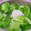 まいとものママ's cooksnap of when they made お鍋にレタス♪.