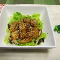 てっこりあんじー's cooksnap of when they made 胸肉の甘辛～サラダ風～.