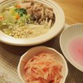 rapita's cooksnap of when they made 岩下の新生姜で水炊き.