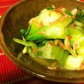 ColinsHIPS's cooksnap of when they made 青梗菜 ・ もやしで～桜エビのおひたし.