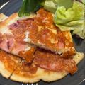 a_82's cooksnap of when they made 朝食★ベーコンとチーズのパンケーキ☆HM.