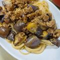 Cony◎'s cooksnap of when they made 極ウマ♡ナスとひき肉のボロネーゼ風パスタ.