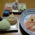 wimper1129's cooksnap of when they made キャラ弁　スライム.