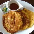 ヌーシ's cooksnap of when they made 栄養満点☆かぼちゃのホットケーキ.
