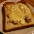 あおはと's cooksnap of when they made おいち～よ♡ツナたまチーズマヨトースト♡.