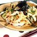 むぅみぃず's cooksnap of when they made 蒸し鶏と水菜のマヨポンサラダ(^O^)／.