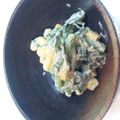 フミヤ2008's cooksnap of when they made 春菊とスイートコーンのごまマヨサラダ.