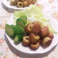 ＢＵＴＴＯＮ3's cooksnap of when they made 簡単。甘辛焼きちくわ.