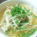 聖蘭sera's cooksnap of when they made スタミナ風♪豚玉もやしスープ.