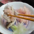 ただのゆか's cooksnap of when they made 岩下の新生姜で水炊き.