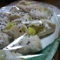 kikikko's cooksnap of when they made 意外と簡単!はくさいの豚肉巻き☆.